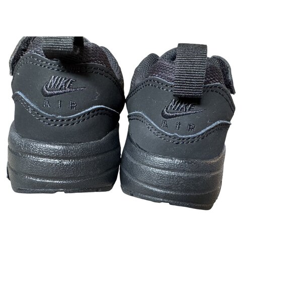 Nike Air Max 1 Toddler Easy On Size 9C Black New Without Box - Picture 7 of 10
